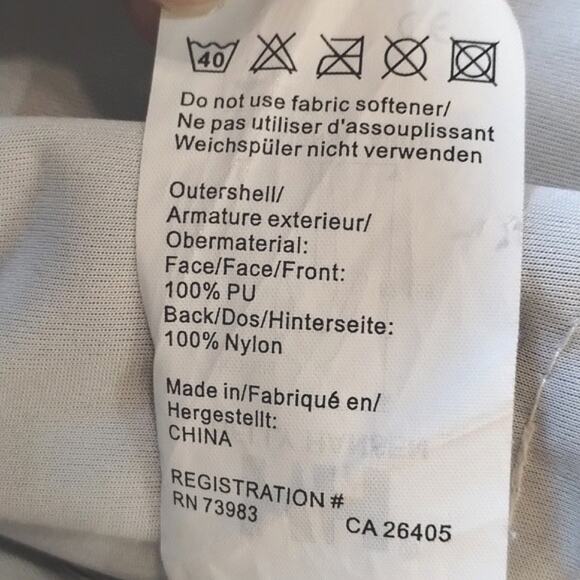 Helly Hansen Cornflower Hide-a-Hood Full Zip Pocketed Rain Jacket L - Picture 8 of 16